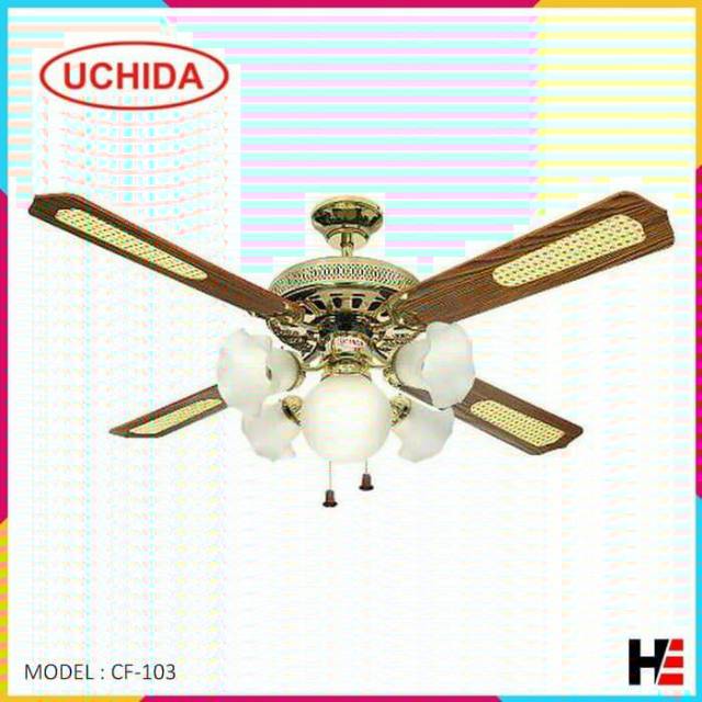 Kipas baling 52" Uchida/Maspion 5lampu CF103