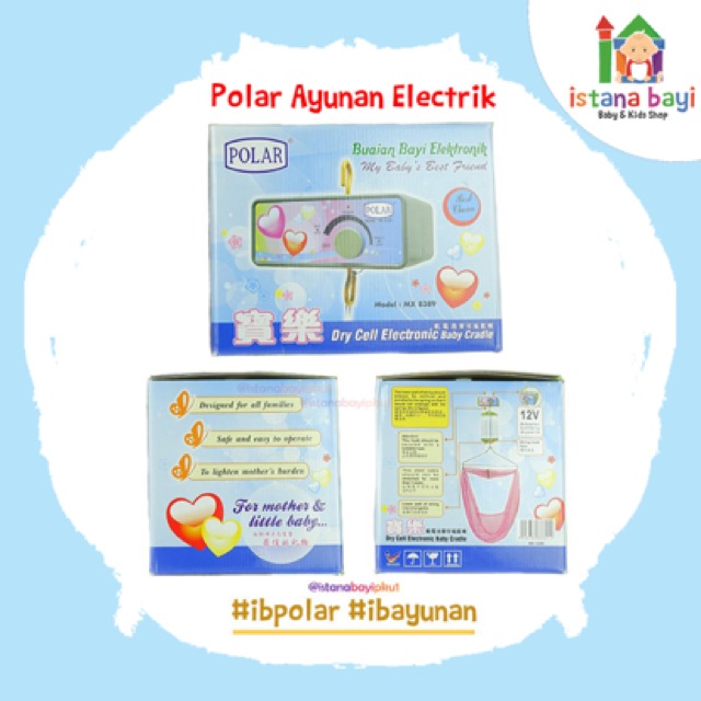 Polar Ayunan Electric Basic / Mesin ayunan Polar FREE BUBBLE WRAP