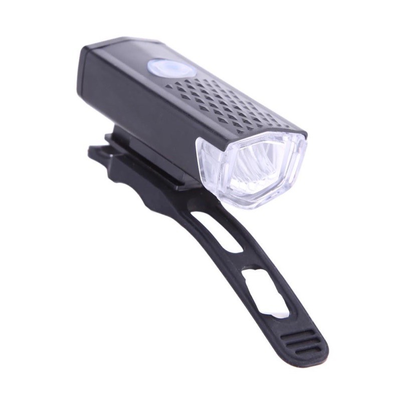 Lampu Senter 300LM CREE LED USB Rechargeable untuk Headlight Sepeda