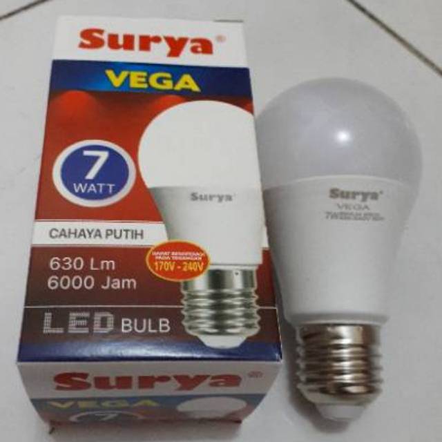 Lampu LED Surya Vega 7 Watt