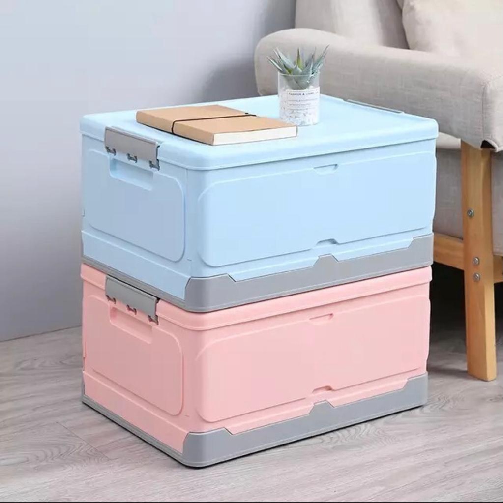 Kontainer Box lipat plastik serbaguna Storage Foldable Container