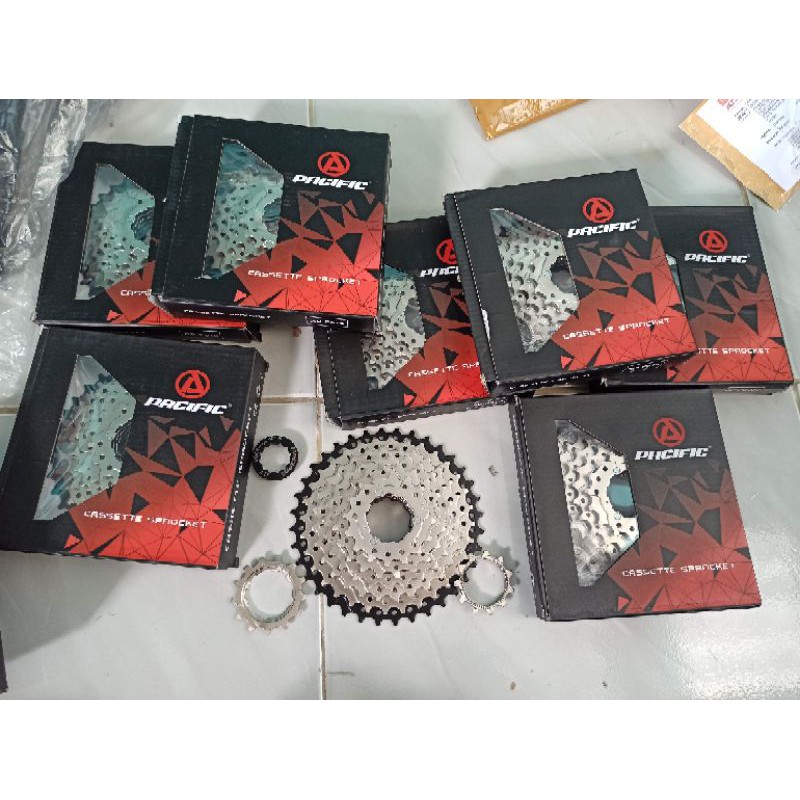 sprocket cassette pacific slop 8 speed 11 - 36 t