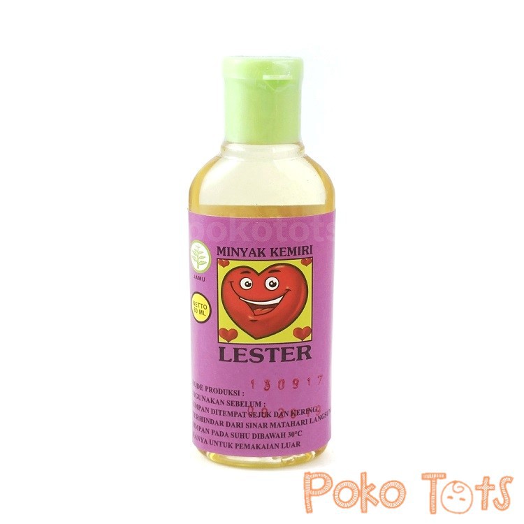 Lester Minyak Kemiri Murni 60ml Minyak untuk Menebalkan Rambut 60 ml