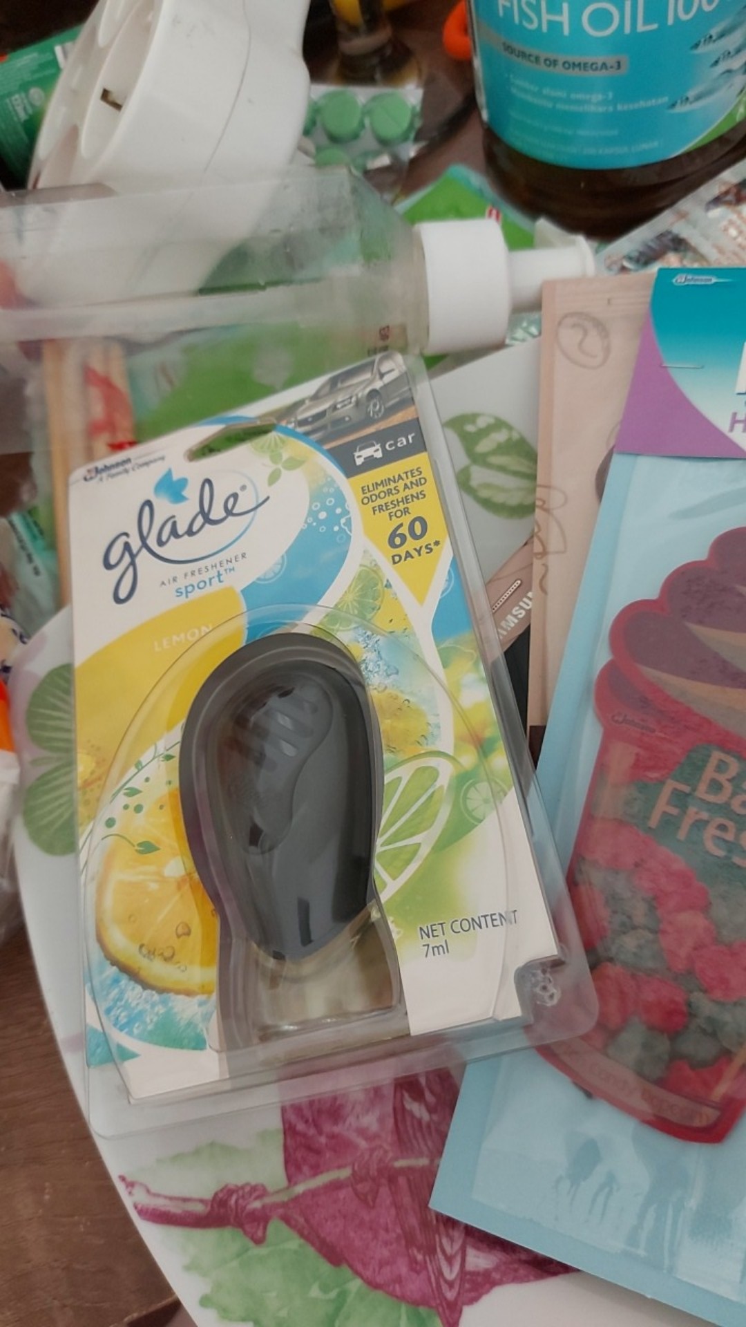 Glade Air Freshener Sport Mint Ice 7ml