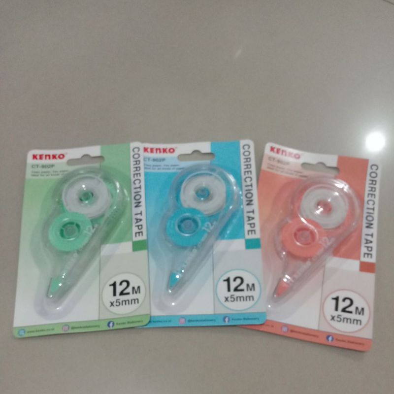 

Correction Tape Kenko 12M x 5mm|MetroJaya