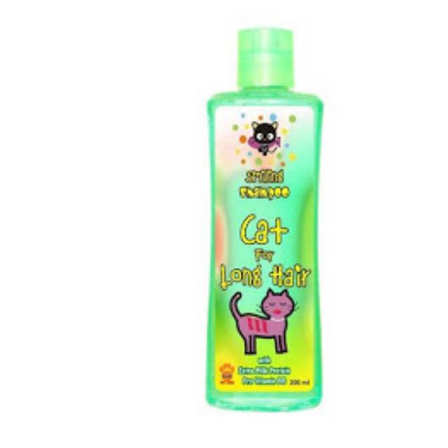 Shampo Armani Smiling For LONG HAIR 200mL Hijau / Raid All / Shampo Kucing Bulu Panjang