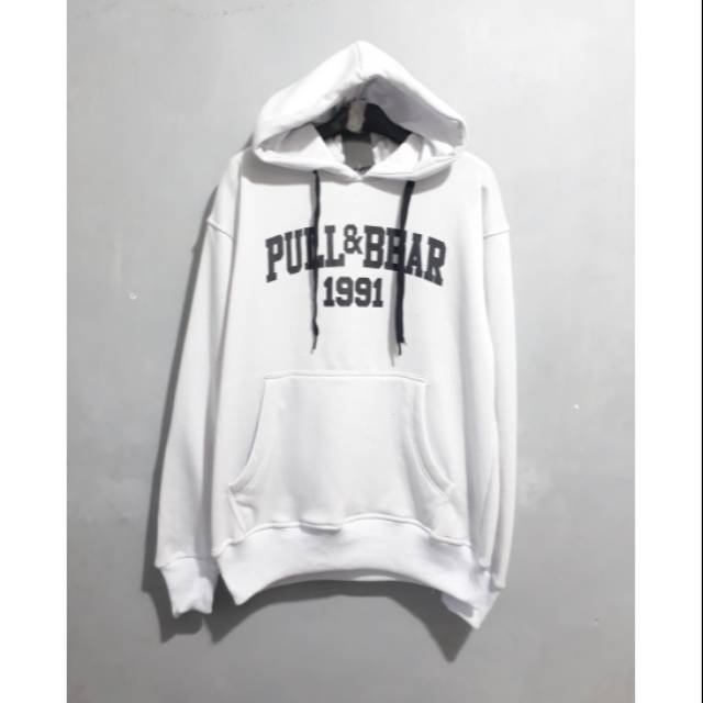 pull and bear grey hoodie