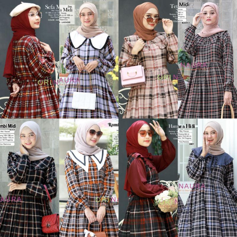 ZNN77 Gamis Teta / Sefa / Revana / Kotak / Asiana / Hamaida / Malay / Arimbi / Soffea / Ultria / Rom