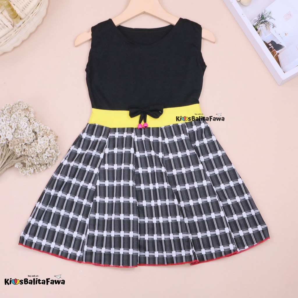 Dress Angel List 3-4 Tahun / Dres Cantik Anak Perempuan Yukensi Murah Baju Cewek Atasan Kensi