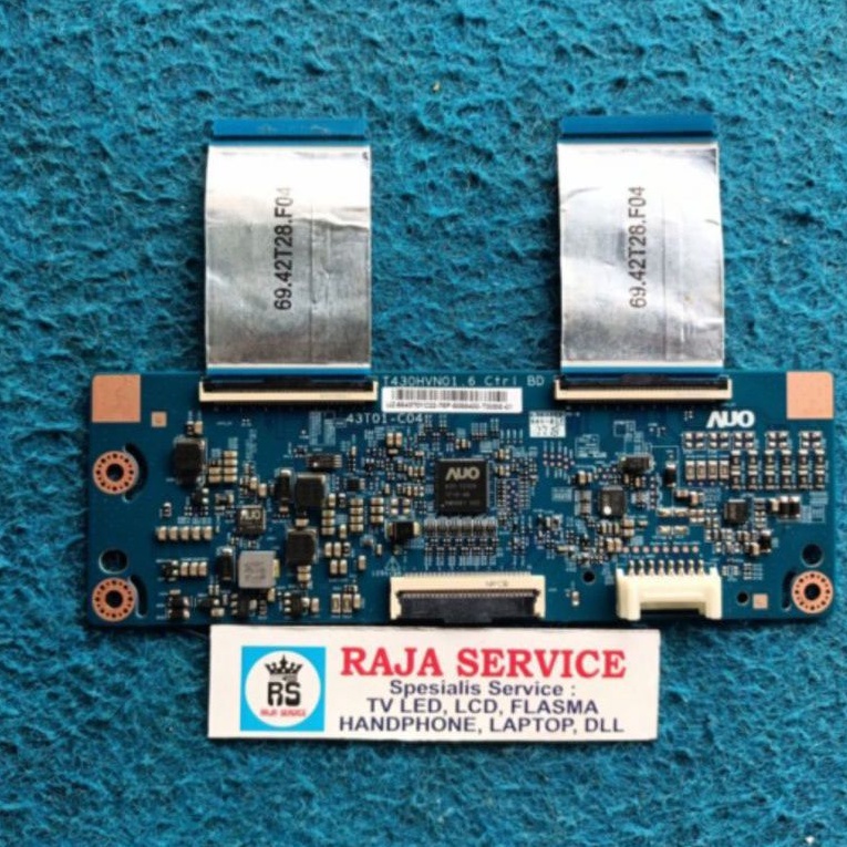 kabel tv samsung UA43J5100 UA43J5100AK flaxible lvds dari tcon ke panel lcd layar 60pin