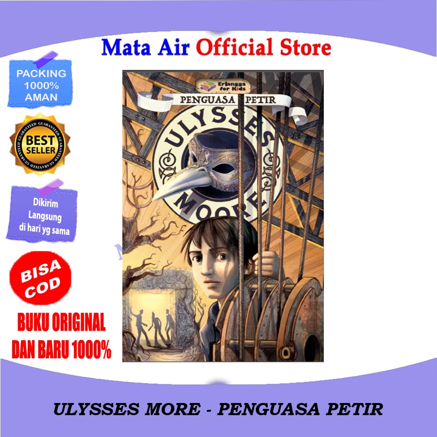 ORIGINAL ULYSSES MOORE : PENGUASA PETIR - ERLANGGA FOR KIDS