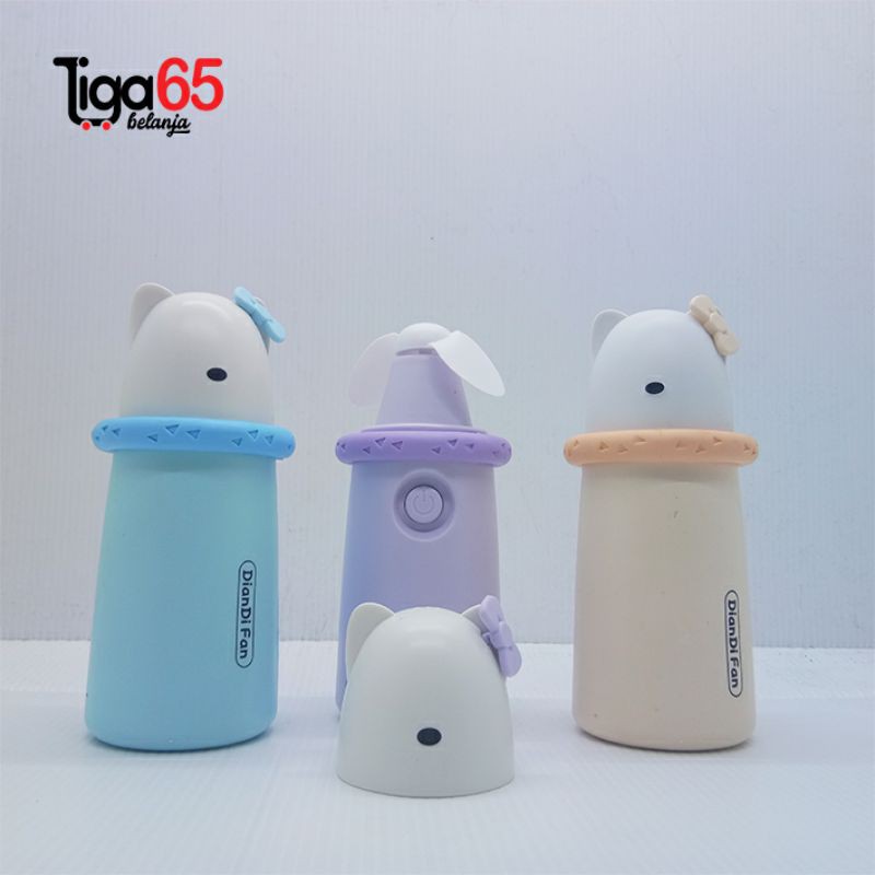 Kipas Angin Portable / Kipas Mini / Mini Fan / Rechargeable / Kipas DD1198F