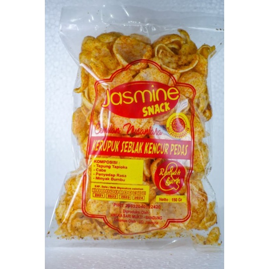 

Kerupuk seblak pedas 150 g