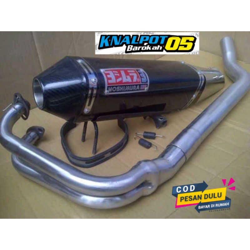 Knalpot NINJA 250FI YOSHIMURA CARBON STENLIS