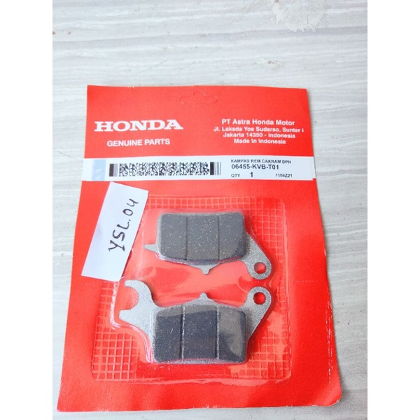 KAMPAS REM DEPAN ORIGINAL HONDA BEAT SCOOPY VARIO SPACY