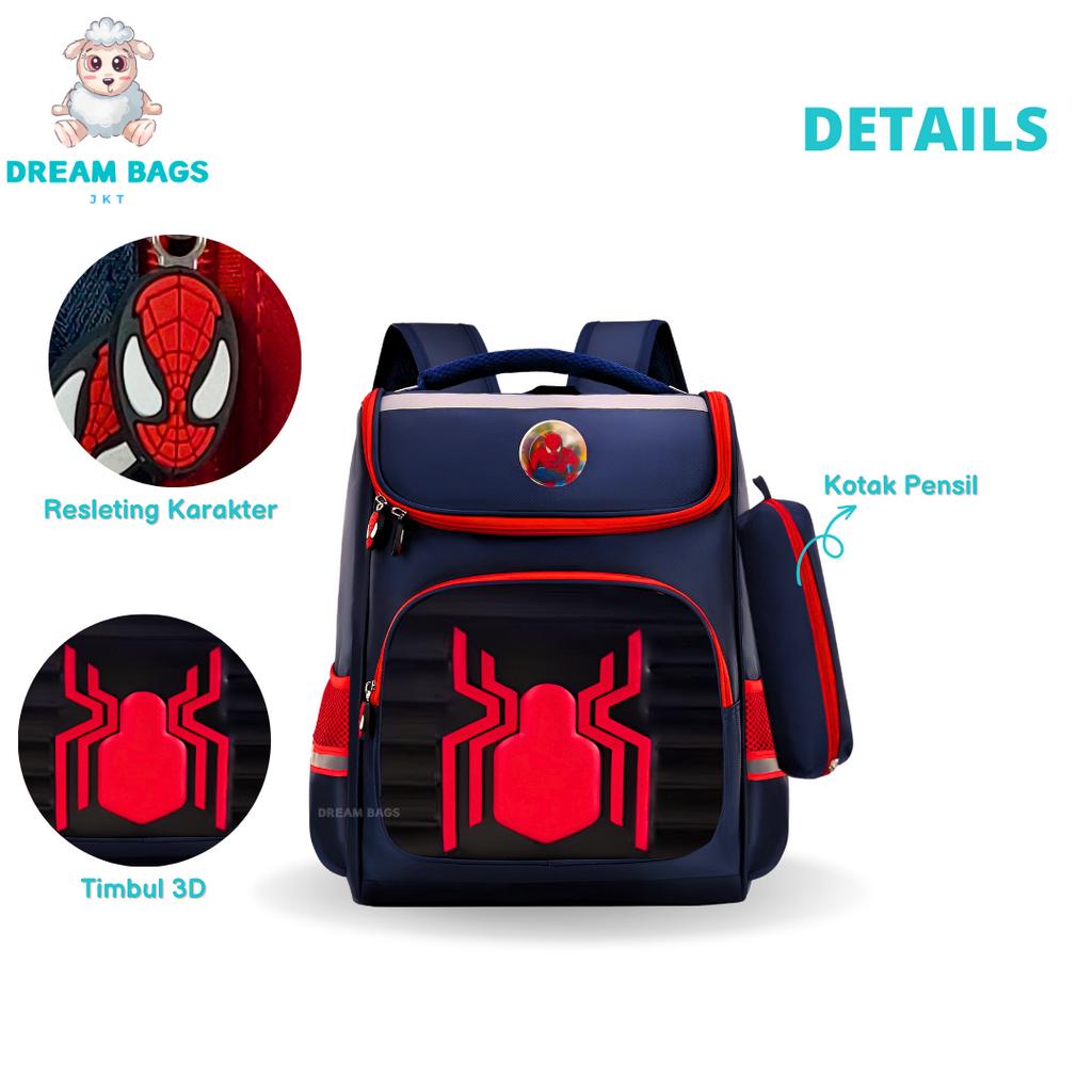 Dream Bags Tas Sekolah Anak SD Laki Laki Import DB2229 Ransel Anak Cowok