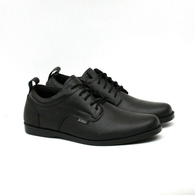sepatu pantofel kulit original eight vlov - sepatu formal pria kulit asli