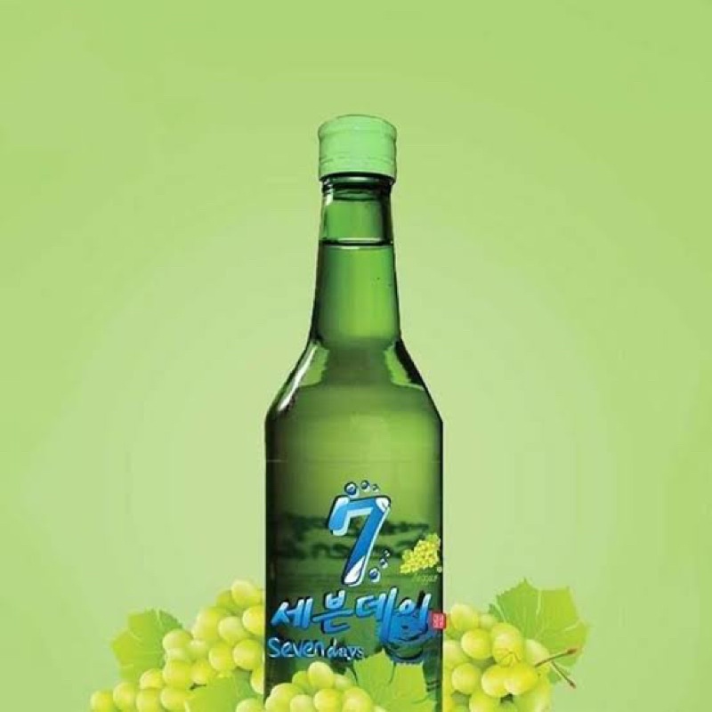 

Sevens Days Green Grape 360Ml