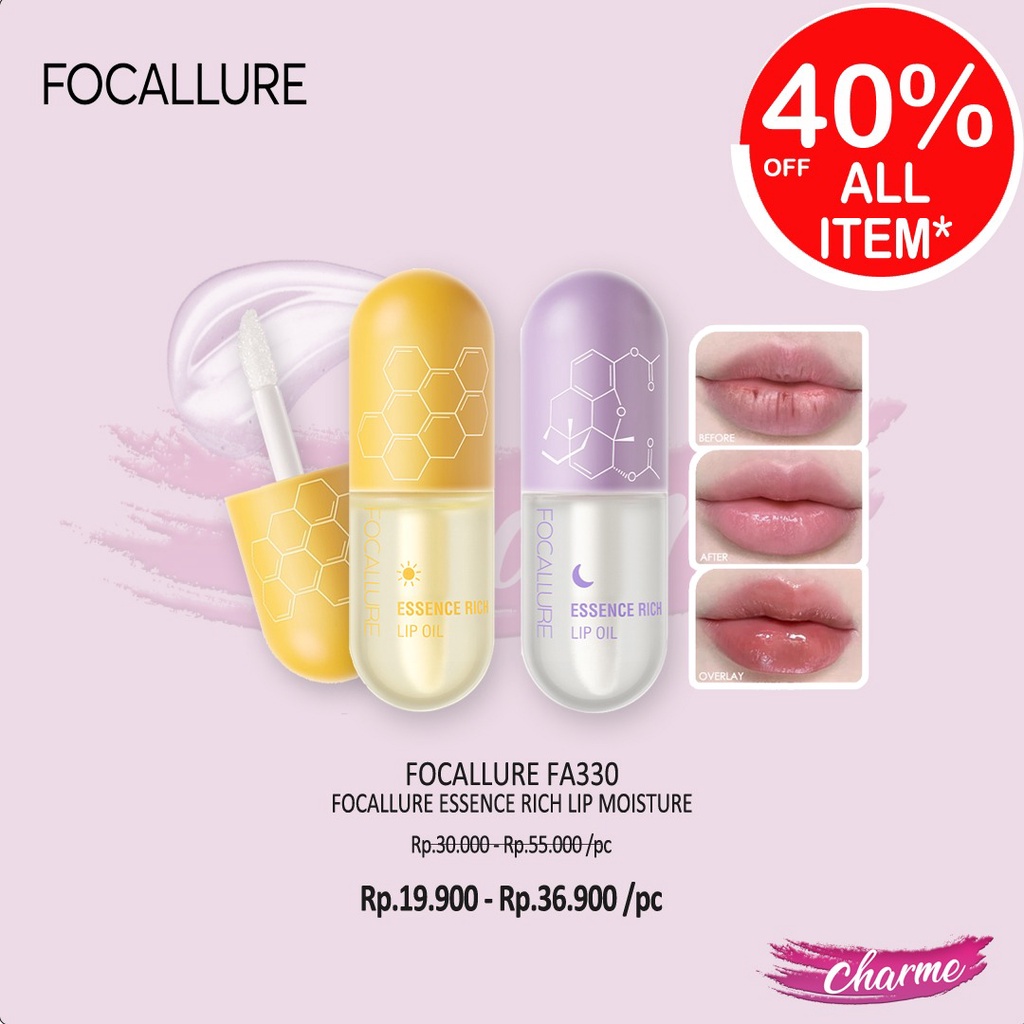 (READY &amp; ORI) Focallure Essence Rich Lip Moissture FA330 FA 330