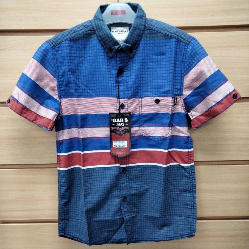 Kemeja pria/GABS JEANS/12/Kemeja kasual