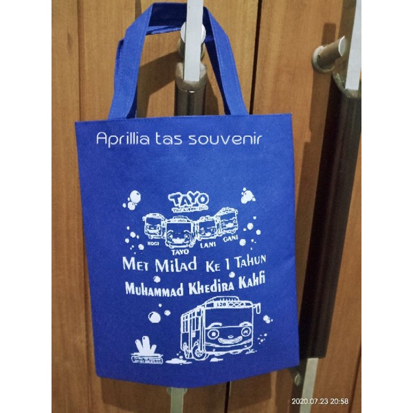 

tas ulang tahun murah, tas ultah sablon.dll