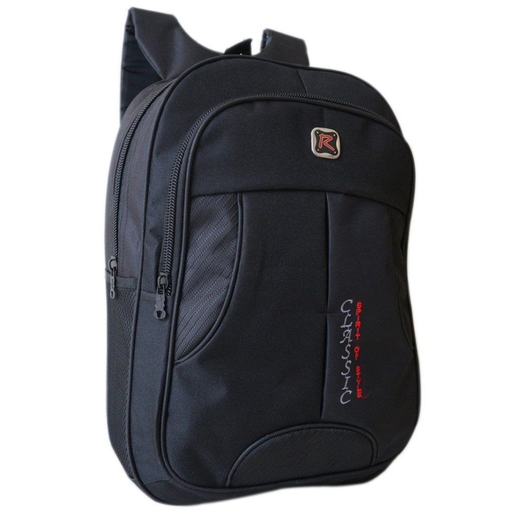 Jual Tas Ransel Punggung Slot Tempat Laptop Rain Cover Sekolah Kerja Murah Cowok Cewek Keren Awet