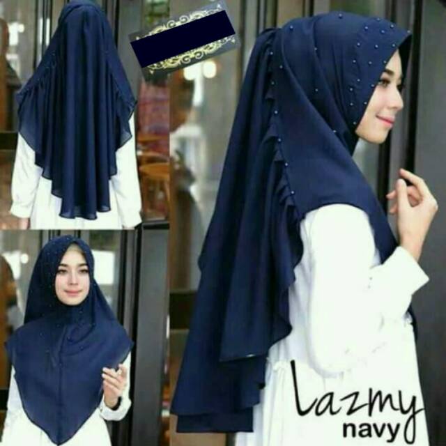 HIJAB KERUDUNG JILBAB  INSTAN  KHIMAR FUJI LAZMY LAZMI 