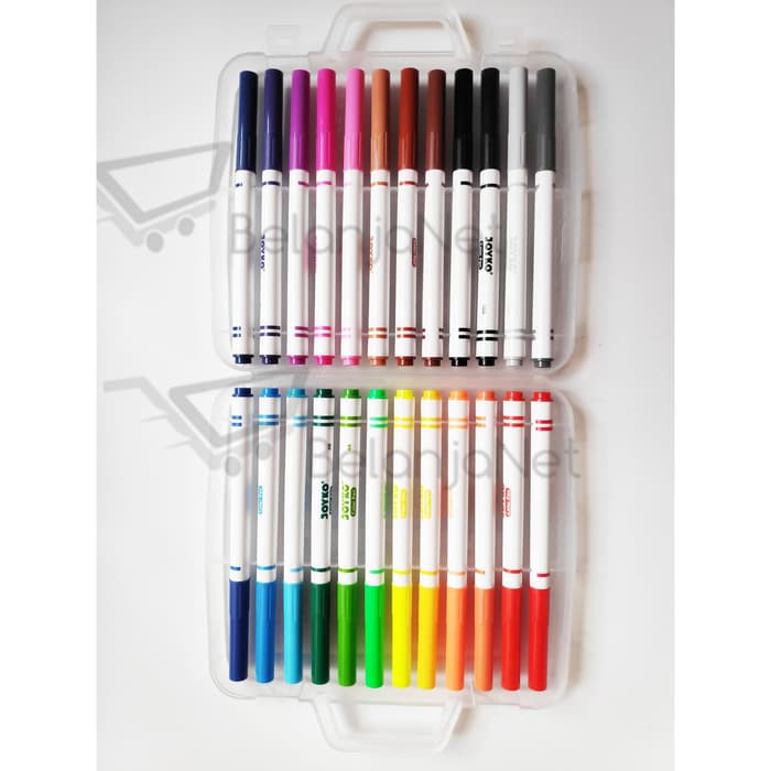 Spidol Warna| Color Pen Joyko CLP-05 24 warna washable | bisa dicuci