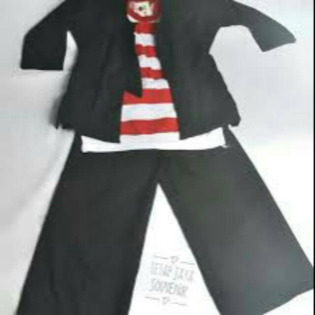 Baju Karnaval dan Sabuk Sakera Dewasa Adat Madura