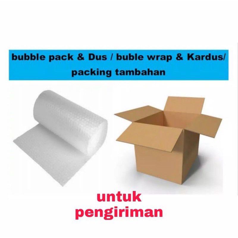 

BUBLE WRAP EKSTRA PENGAMAN PACKING TAMBAHAN PAKET PECAH BELAH