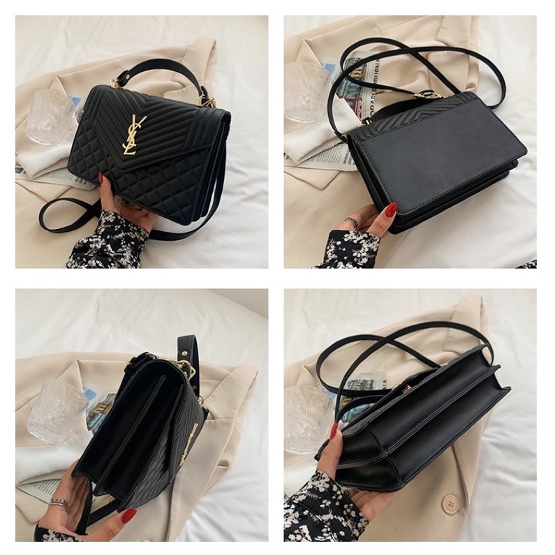 TI 3103 - HANDBAG WANITA IMPORT MURAH TAS BATAM KONDANGAN WANITA WOMEN SLINGBAG  - H