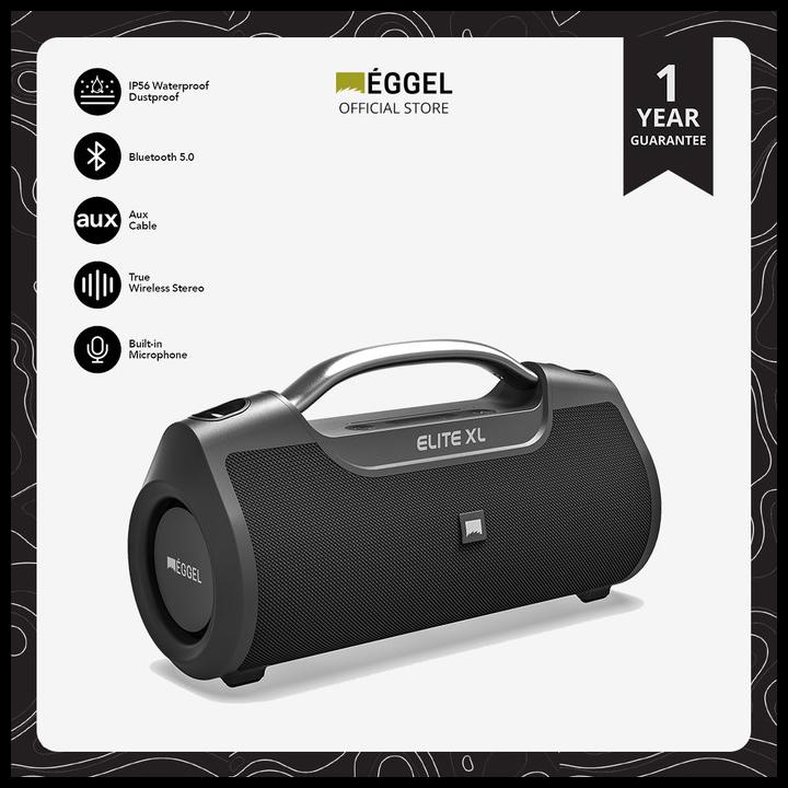 Eggel Elite Xl Waterproof Portable Outdoor Bluetooth Speaker