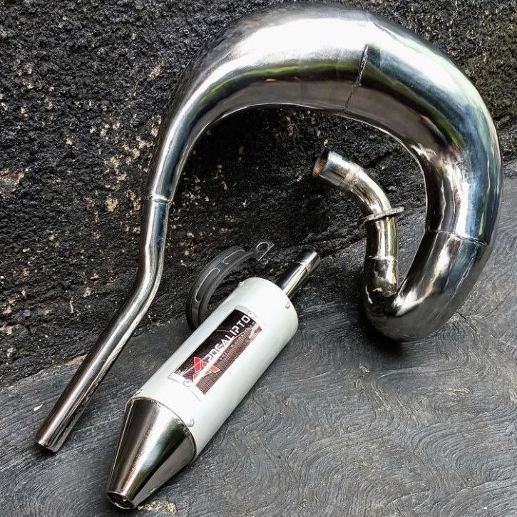 Knalpot F1zr Udang trail  GTX chrome