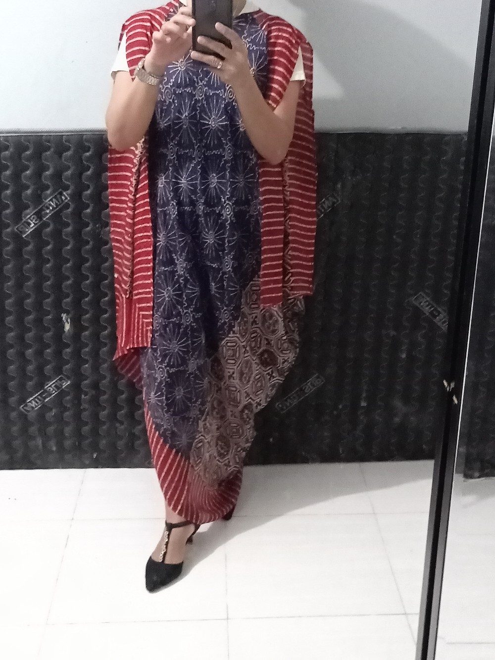 Termurah!! Restock Dres Pari Motif 3d