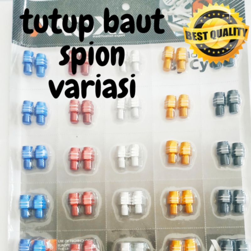 baut tutup spion baut tutup lubang spion variasi universal yamaha honda