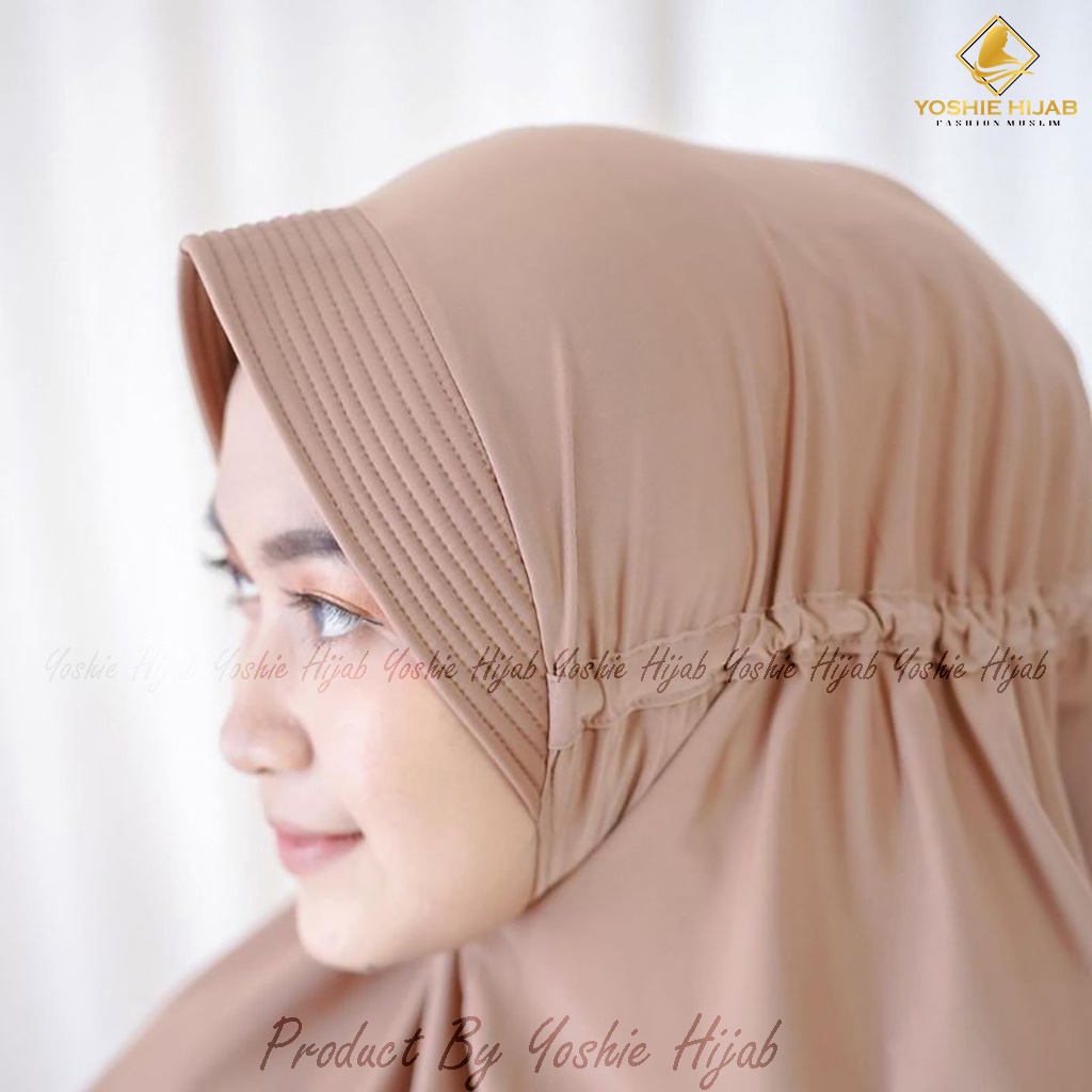 (Jersey Pet) JILBAB SERUT POLOS SERUT JOKOWI ADIBA HIJAB