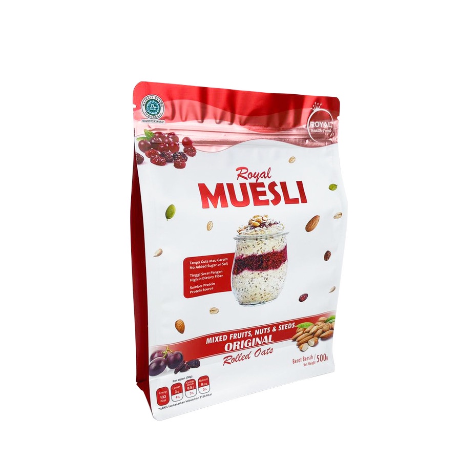 

Royal Muesli Mix Rolled oat plus Almond 500 gram