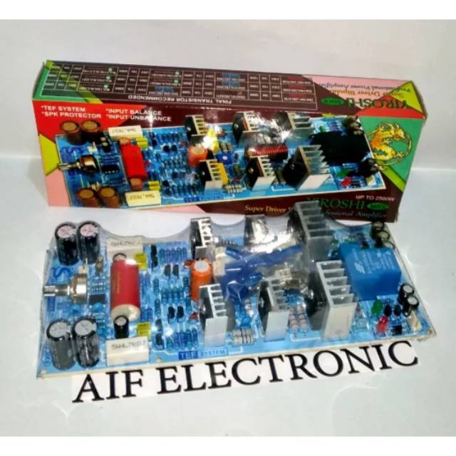 Kit Super Driver Power Amplifier YIROSHI MK-6