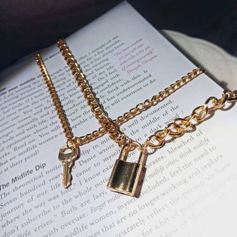 kalung gembok & kunci