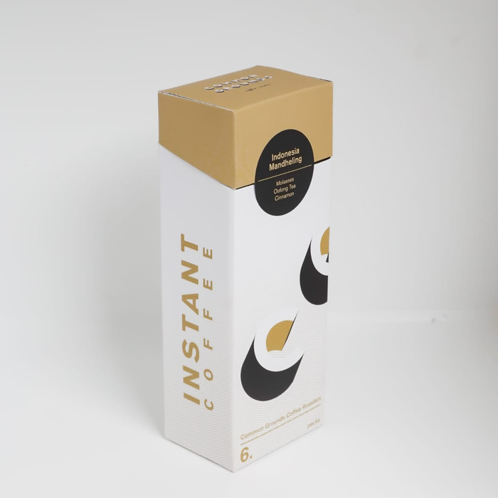 

NEW ARRIVAL - COMMON GROUNDS INSTANT COFFEE : INDONESIA MANDHELING