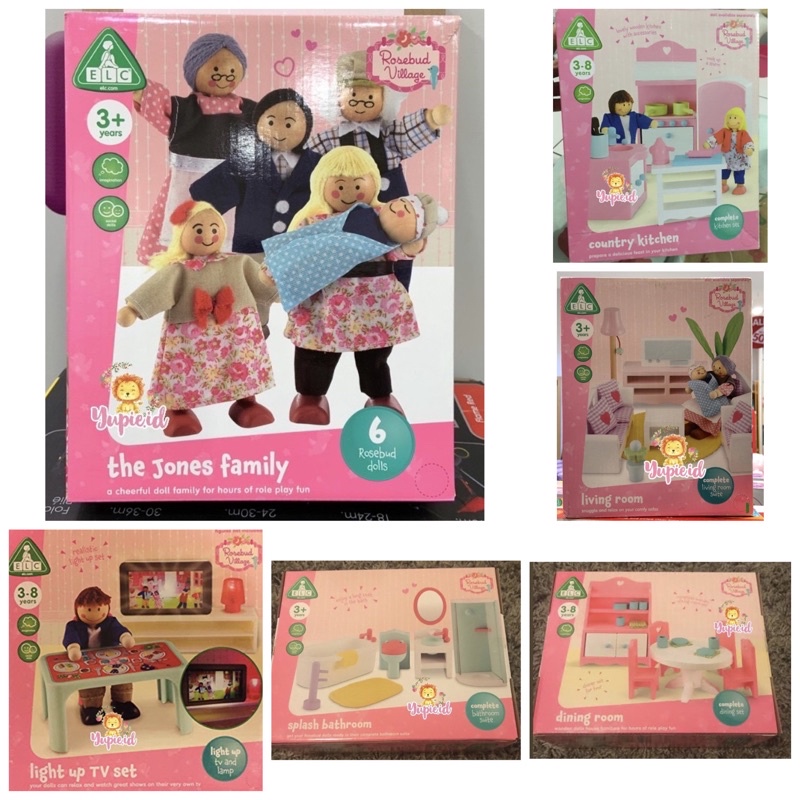 elc rosebud furniture house acc playset