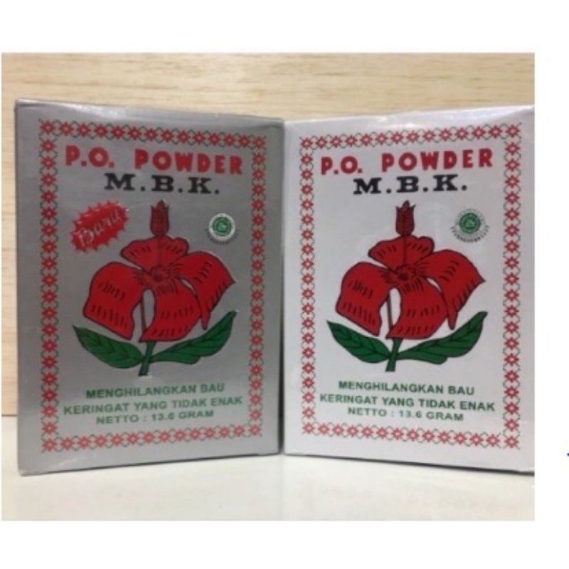 Bedak Ketiak anti bau Powder M.B.K / MBK