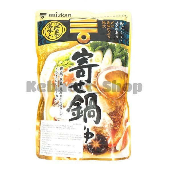 

Mizkan Yose Nabe Tsuyu Straight 750gr | Bumbu Untuk Sup