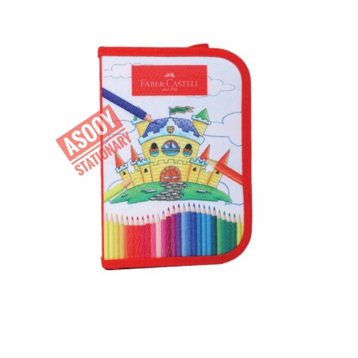 

(BISA COD) pensil warna set 24 faber castell / colour pencil set 24 faber castell
