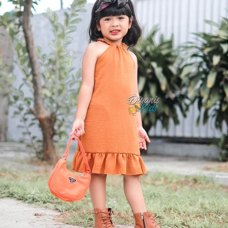 CANTIKA-Dress anak| Dress baju anak perempuan | Dress baju bayi | Gaun pesta anak bayi USIA 0-7 tahun ori diyanis kids