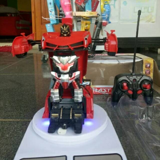 MOBIL ROBOT RC REMOT CONTROL MAINAN ANAK LAKI LAKI