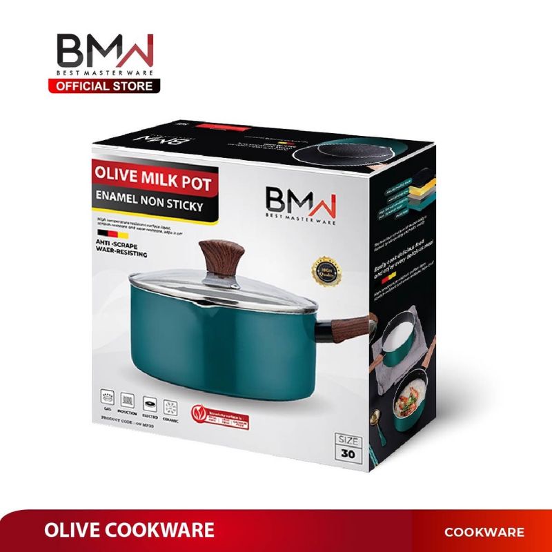 Panci Soup Sayur Sup Pot Olive BMW Premium