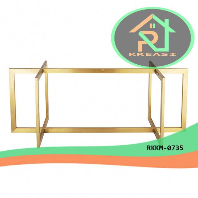 Kaki meja besi hollow 3x6 RKKM-0735