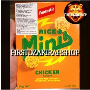 

Fantastic rice mini cracker chicken flavor 80gr