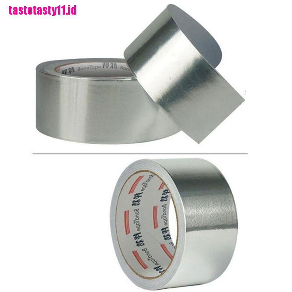 【TTID】5cm*17m Useful Aluminium Foil Adhesive Sealing Tape Thermal Resist Duct R